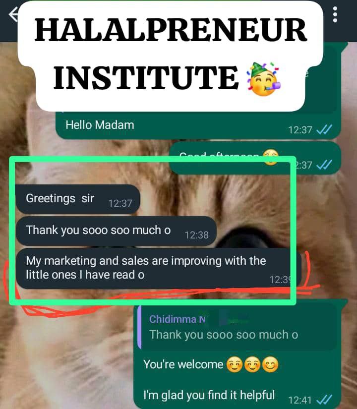 Testimonial: marketing and sales improving
